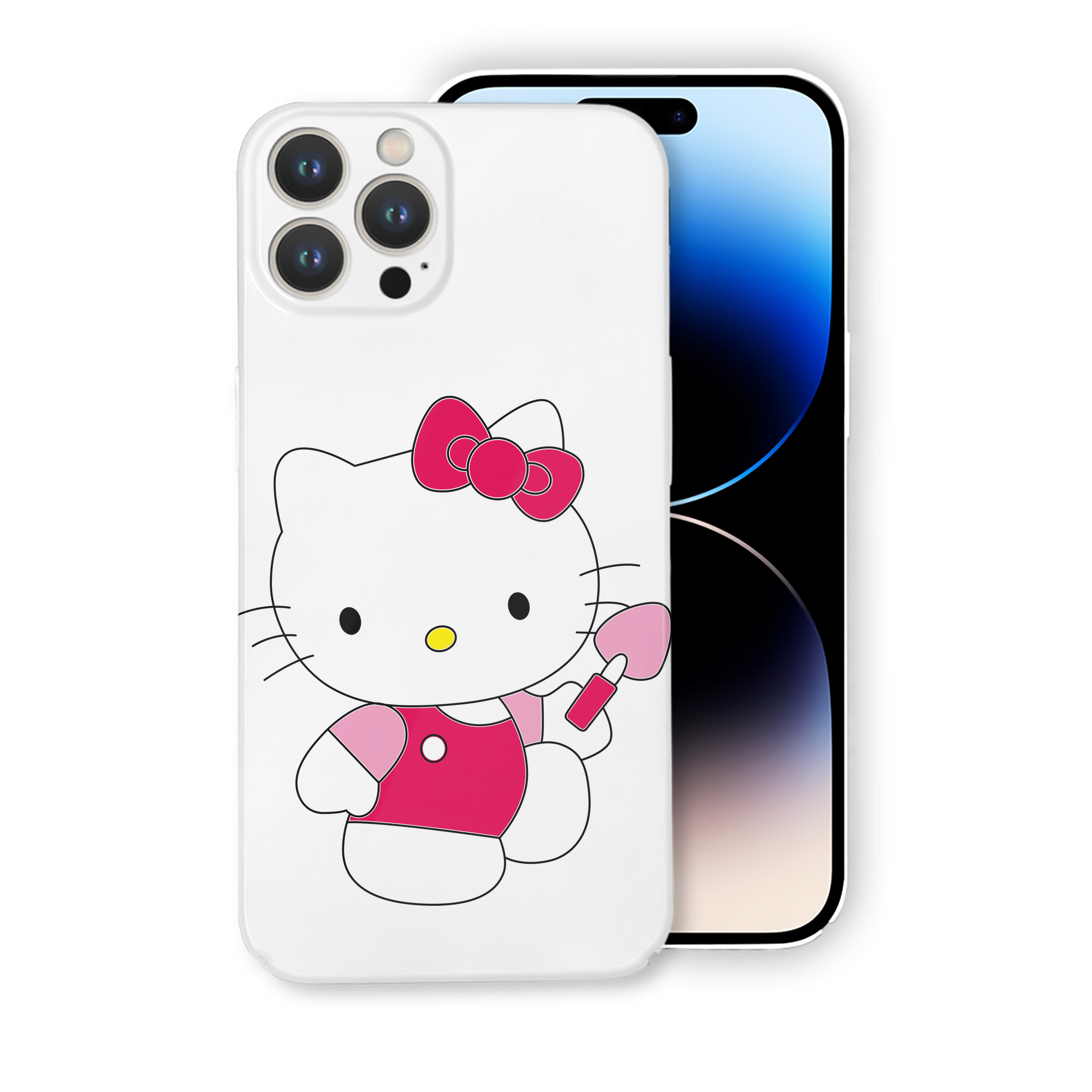 （画像用） Hello Kitty ハローキティ 【iPhone 14シリーズ対応】ハードケース